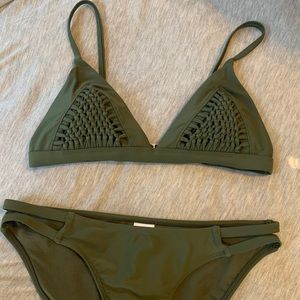 Green Swimsuit size Medium